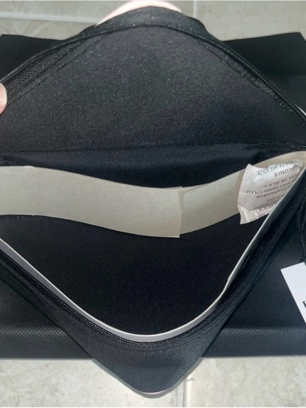 Prada Beauty Pink Envelope Cosmetic Pouch